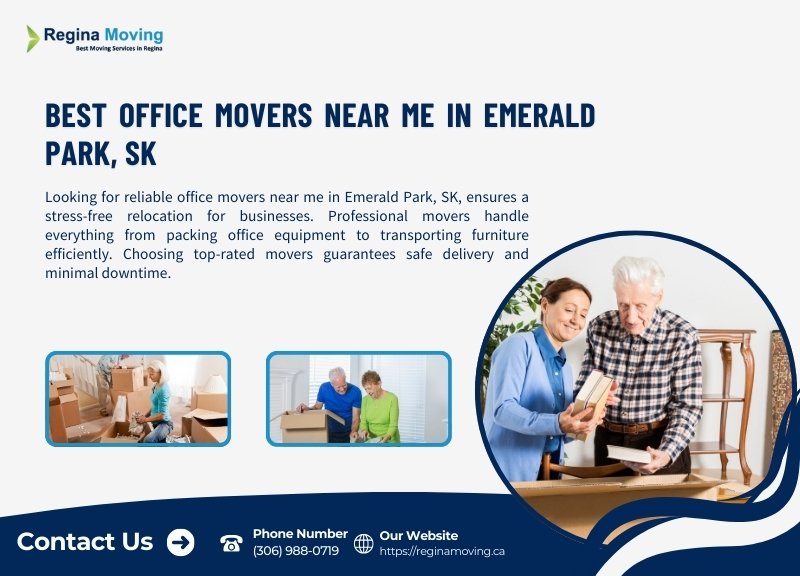 Best Office Movers Near Me in Emerald Park, SK
