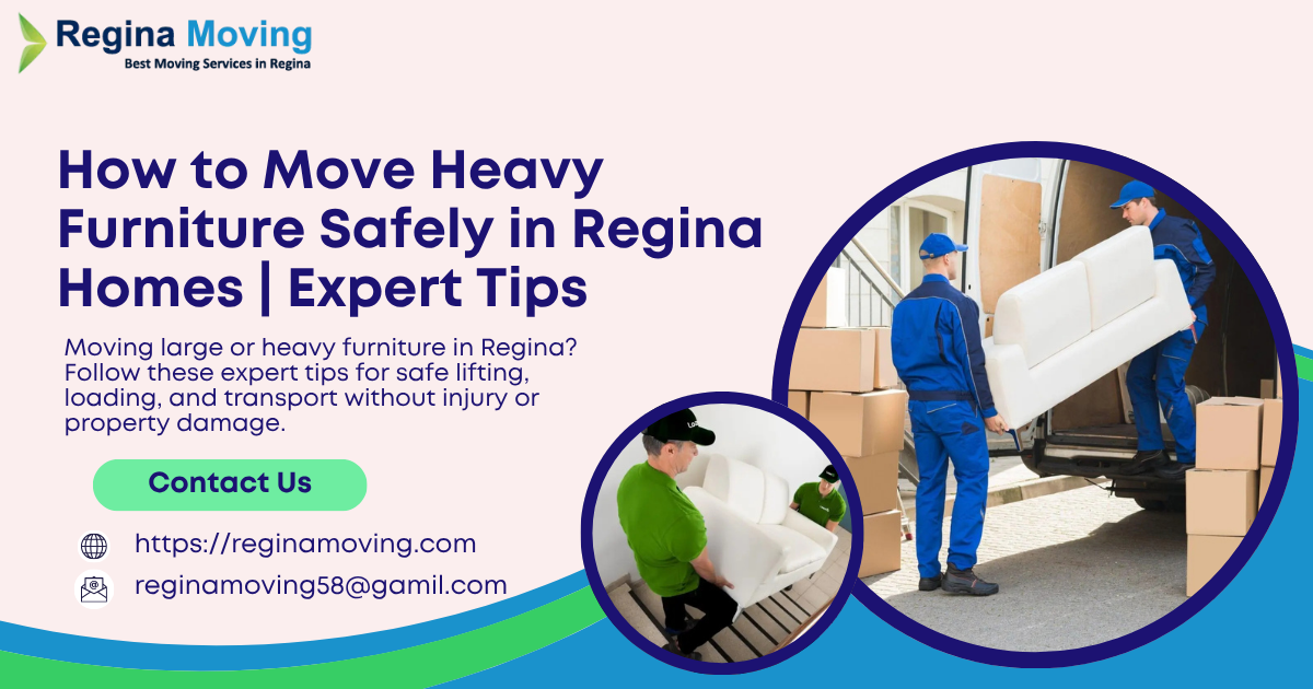 Heavy furniture moving companies in regina