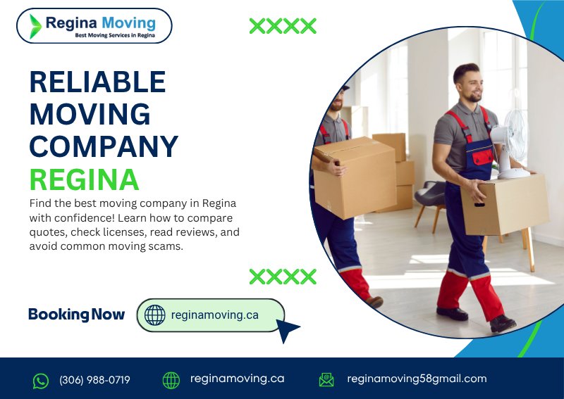Reliable Moving company in regina