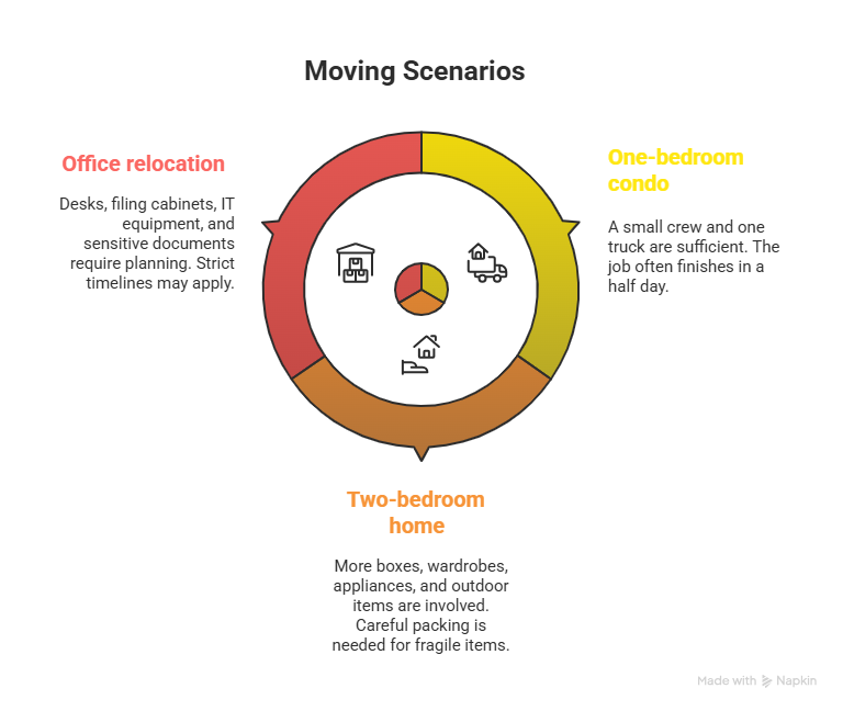 moving cost in Regina