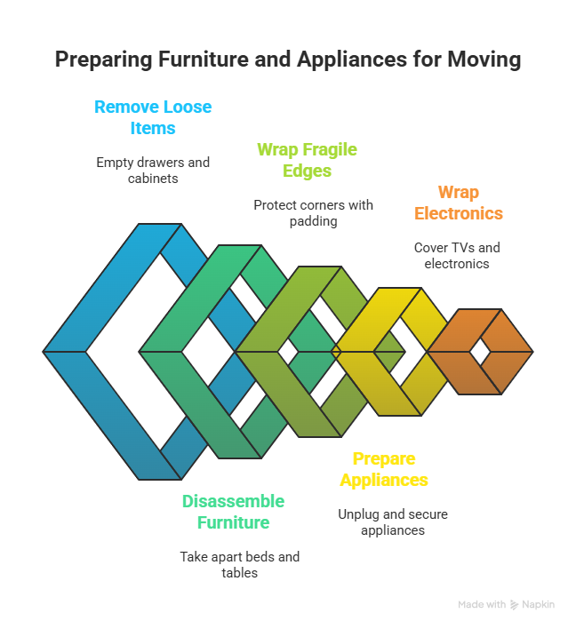 moving day preparation Regina