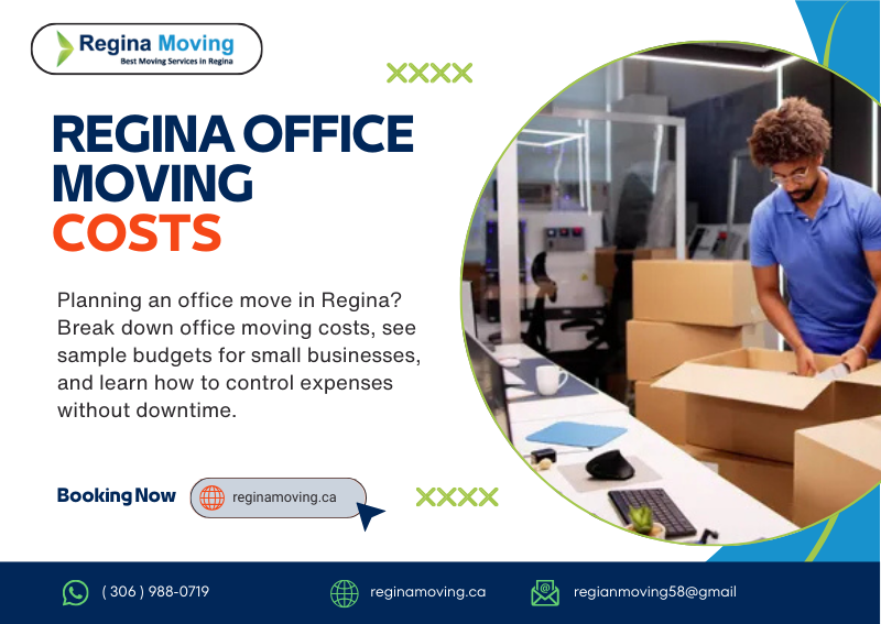 office moving cost in Regina