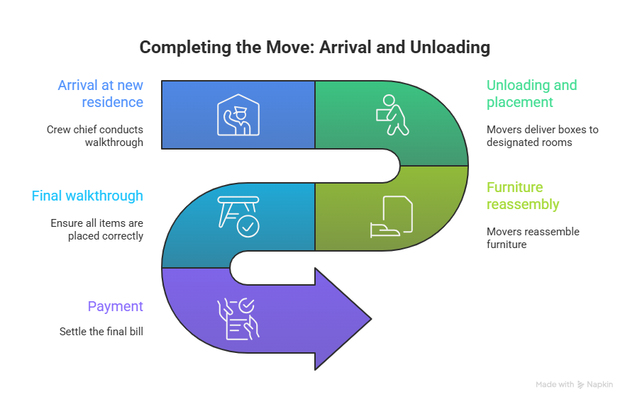 moving process Regina