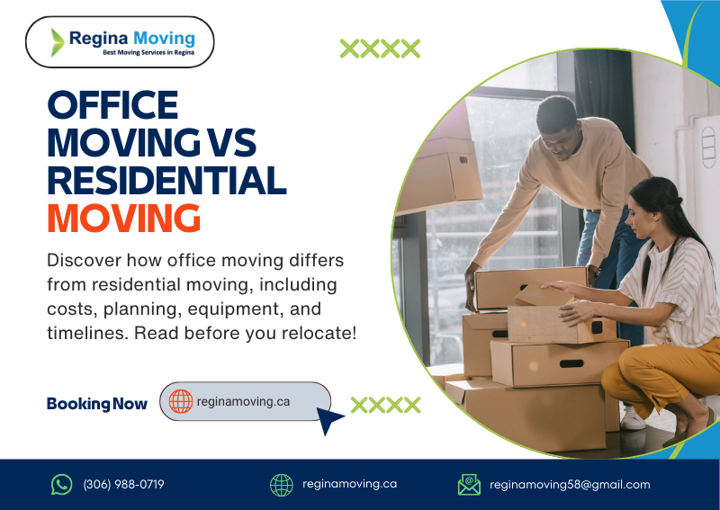 office moving vs residential moving
