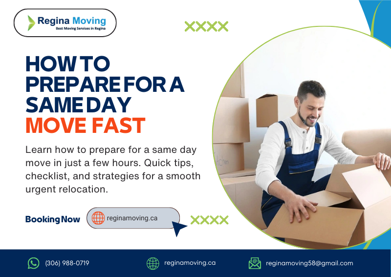 How to Prepare for a Same Day Move Fast