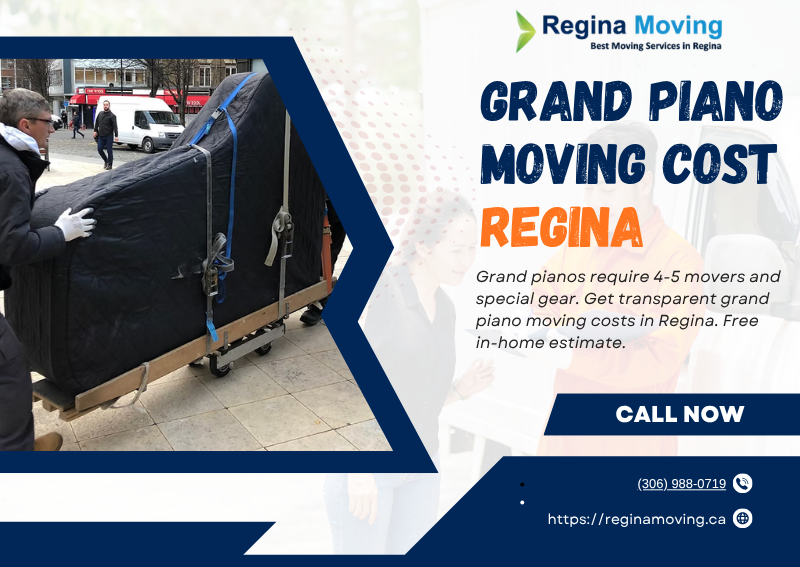 grand piano moving cost Regina