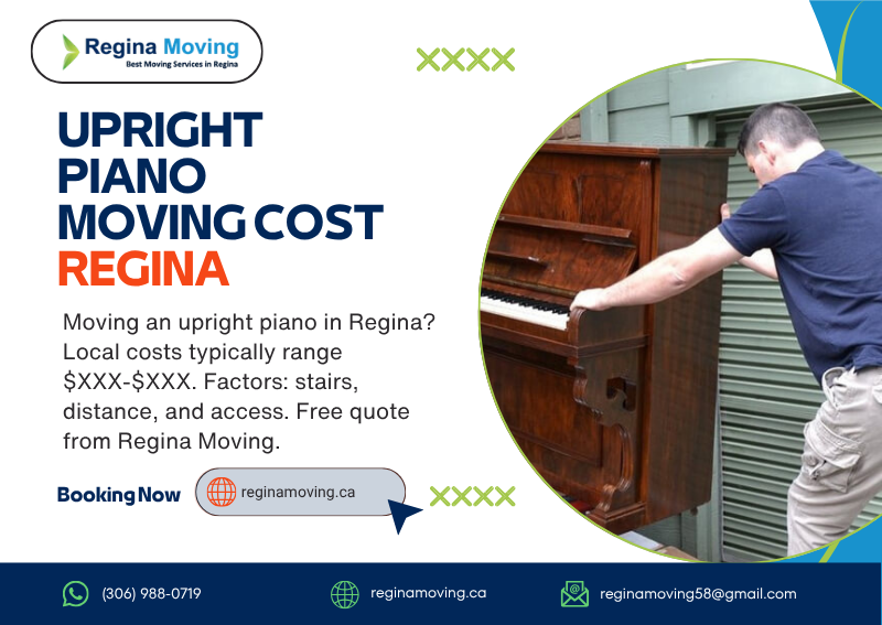 upright piano moving cost Regina