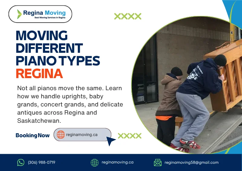 moving different piano types regina