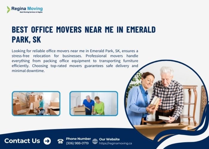 Best Office Movers Near Me in Emerald Park, SK