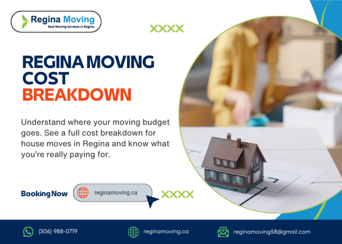 Regina moving cost breakdown