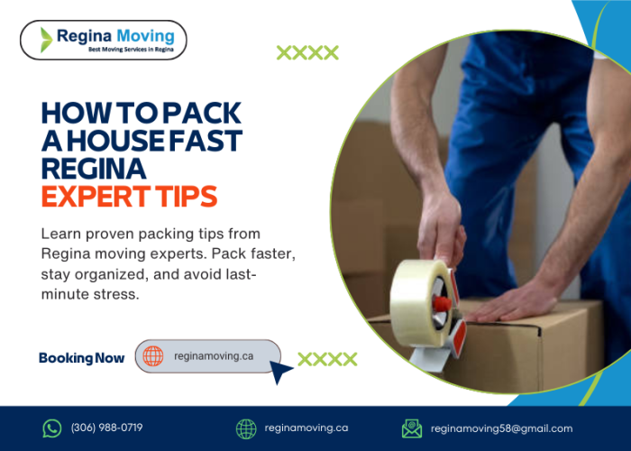 fast packing tips Regina