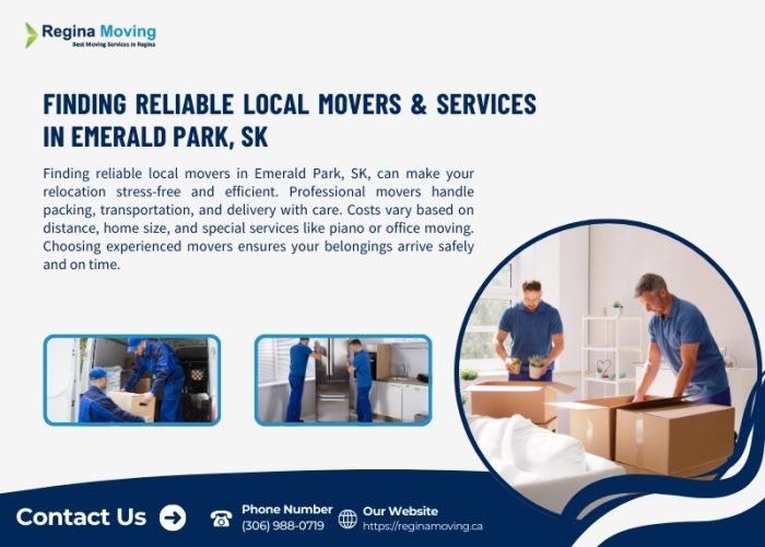Finding Reliable Local Movers & Services in Emerald Park, SK