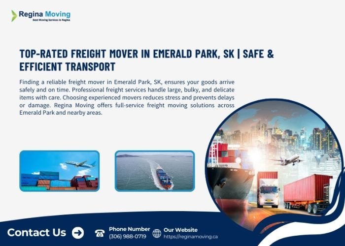 Top-Rated Freight Mover in Emerald Park, SK | Safe & Efficient Transport