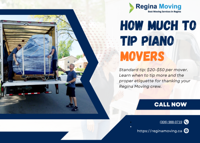 how much to tip piano movers
