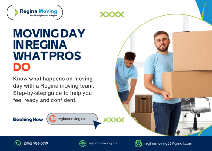 moving process Regina