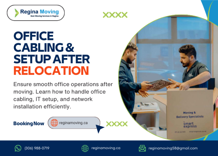 Office Cabling & Setup After Relocation