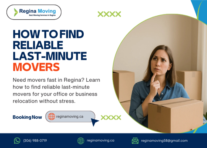 How to Find Reliable Last-Minute Movers