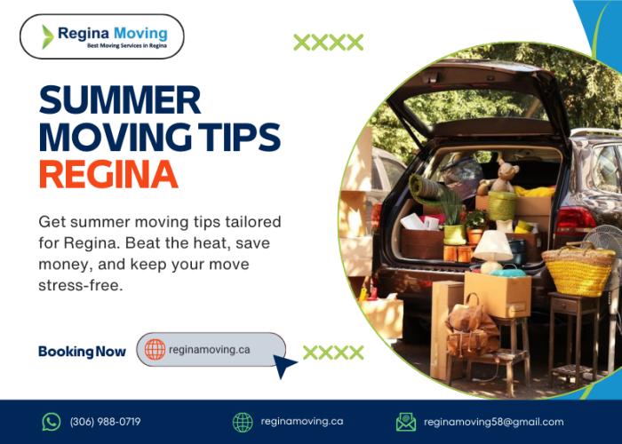 summer moving tips regina